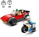 LEGO® City 60392 - Rendőrségi motoros autós üldözés