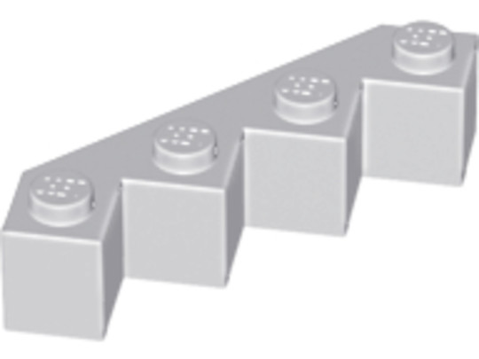 LEGO® Alkatrészek (Pick a Brick) 6039346 - Világos kékesszürke 4x4 Módosított Kocka