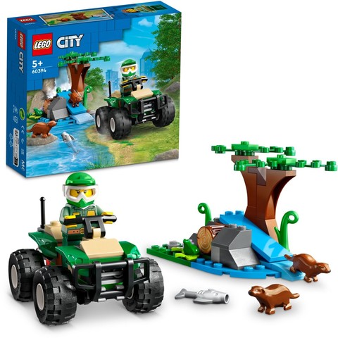 LEGO® City 60394 - ATV és vidra lak