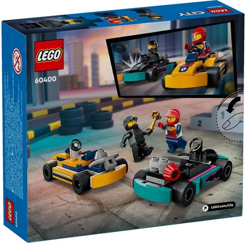 Lego® City 60400 - Gokartok és Versenypilóták - Kockashop.hu