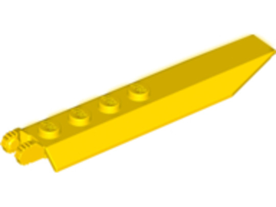 LEGO® Alkatrészek (Pick a Brick) 6040337 - Sárga 2x8 Állítható Talp Elem