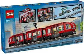 LEGO® City 60423 - Belvárosi villamos és megálló