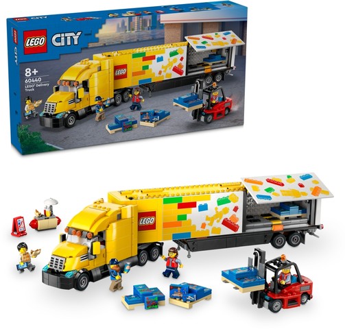 LEGO® City 60440 - Sárga szállító kamion