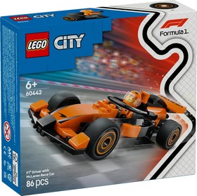 LEGO® City 60442 - F1®-es pilóta McLaren versenyautóval