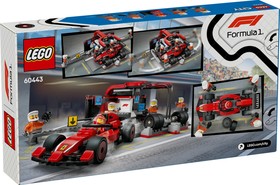 LEGO® City 60443 - F1®-es boxutca és személyzet, Ferrari autóval