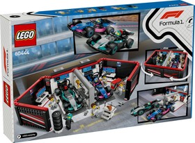 LEGO® City 60444 - F1®-es garázs, Mercedes-AMG és Alpine autók