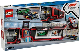 LEGO® City 60445 - F1®-es kamion, RB20 és AMR24 F1®-es autókkal