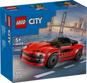 LEGO® City 60448 - Piros sportautó