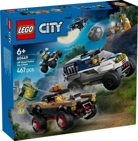 LEGO® City 60449 - Autós üldözés rendőr terepjáróval