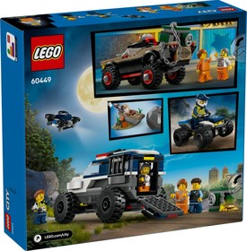 LEGO® City 60449 - Autós üldözés rendőr terepjáróval