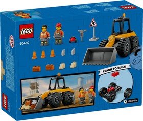 LEGO® City 60450 - Sárga kerekes rakodógép