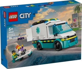 LEGO® City 60451 - Sürgősségi mentőautó