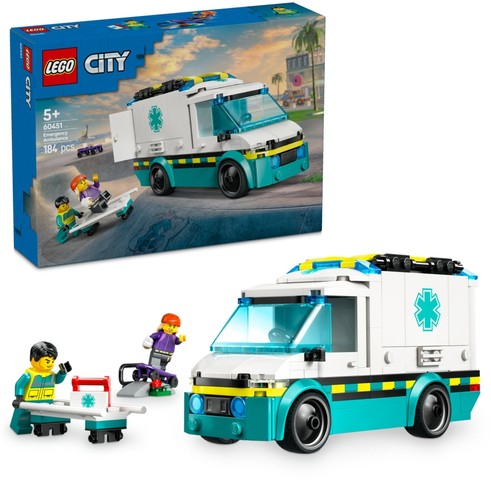 LEGO® City 60451 - Sürgősségi mentőautó