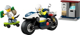 LEGO® City 60455 - Üldözés rendőrségi motorkerékpárral