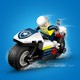 LEGO® City 60455 - Üldözés rendőrségi motorkerékpárral