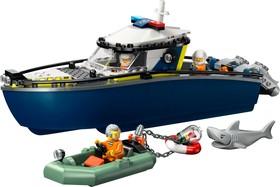 LEGO® City 60456 - Üldözés rendőrségi csónakkal
