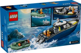 LEGO® City 60456 - Üldözés rendőrségi csónakkal