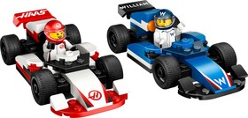 LEGO® City 60464 - F1®-es Williams Racing és Haas F1® versenyautók