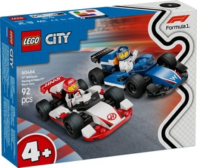 LEGO® City 60464 - F1®-es Williams Racing és Haas F1® versenyautók