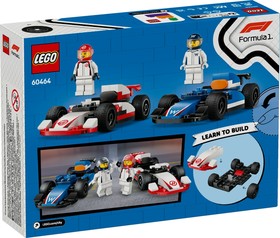 LEGO® City 60464 - F1®-es Williams Racing és Haas F1® versenyautók