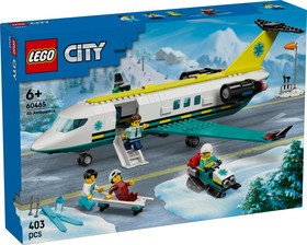 LEGO® City 60465 - Sürgősségi mentőrepülőgép