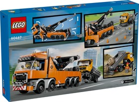 LEGO® City 60467 - Nagy teljesítményű vontató daruval