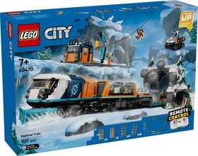 LEGO® City 60470 - Felfedezők sarkvidéki expresszvonata