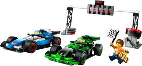 LEGO® City 60474 - F1® rajt VCARB és Sauber versenyautókkal