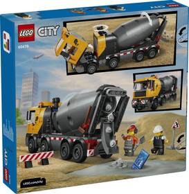 LEGO® City 60478 - Betonkeverő teherautó