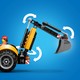 LEGO® City 60480 - Sárga árokásó-rakodó