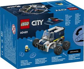 LEGO® City 60481 - Járgányok – Rendőrségi teherautó