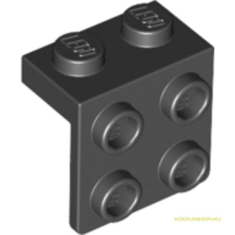 LEGO®  6048855 - 1x2/2x2 fekete sarokelem
