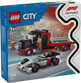 LEGO® City 60493 - F1®-es kamion egy F1®-es Audi versenyautóval