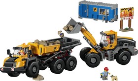 LEGO® City 60494 - Homlokrakodó és billenőplatós teherautó