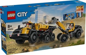 LEGO® City 60494 - Homlokrakodó és billenőplatós teherautó