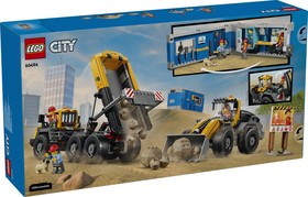 LEGO® City 60494 - Homlokrakodó és billenőplatós teherautó