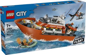 LEGO® City 60504 - Parti őrség mentőcsónak és helikopter