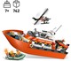 LEGO® City 60504 - Parti őrség mentőcsónak és helikopter