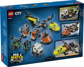 LEGO® City 60505 - Repülőgép, emelőkosaras kocsi és légpárnás jármű remix