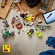 LEGO® City 60505 - Repülőgép, emelőkosaras kocsi és légpárnás jármű remix