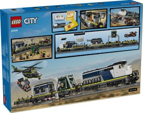 LEGO® City 60508 - Rablás a rendőrségi vonaton
