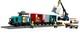 LEGO® City 60509 - Kikötői tehervonat daruval és teherautóval