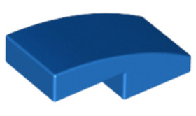 Kék 1x2 Ívelt Elem
