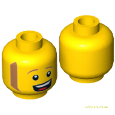 LEGO® Alkatrészek (Pick a Brick) 6057818 - Sárga Minfigura Fiú Fej 