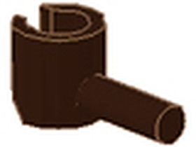Sötétbarna Minifigura Kéz