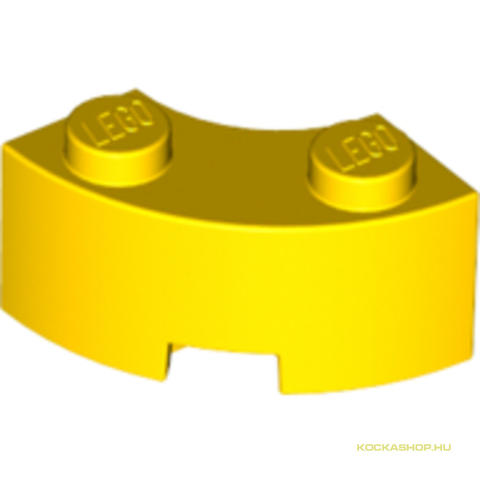 LEGO® Alkatrészek (Pick a Brick) 6064227 - Sárga 2x2 Kerek Íves Elem