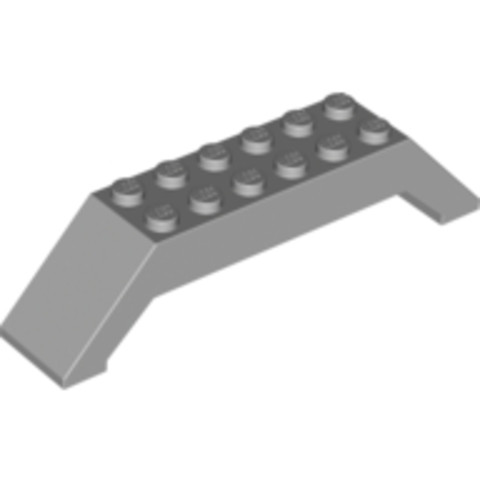 LEGO® Alkatrészek (Pick a Brick) 6067982 - Világos Kékesszürke 2X10X2 Tetőelem