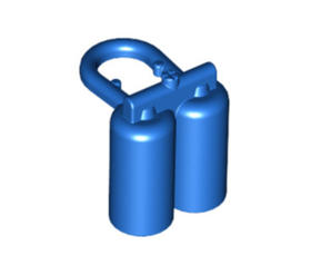 Kék Minifigura Oxigénpalack