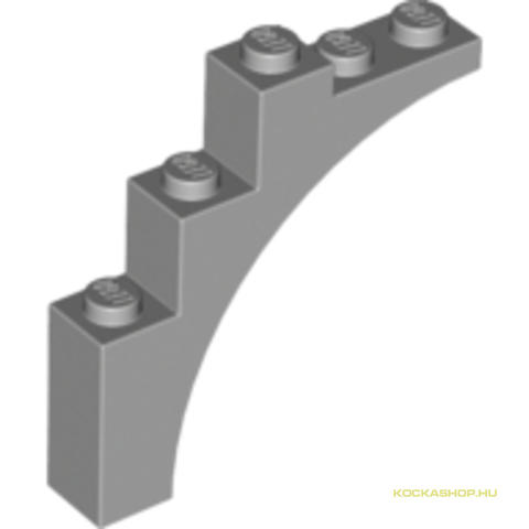 LEGO® Alkatrészek (Pick a Brick) 6075066 - Világos Kékesszürke 1x5x4 Ívelt Elem