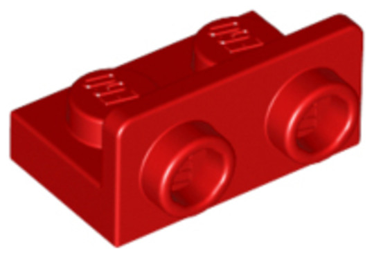 LEGO® Alkatrészek (Pick a Brick) 6089698 - Piros 1x2 Sarokelem